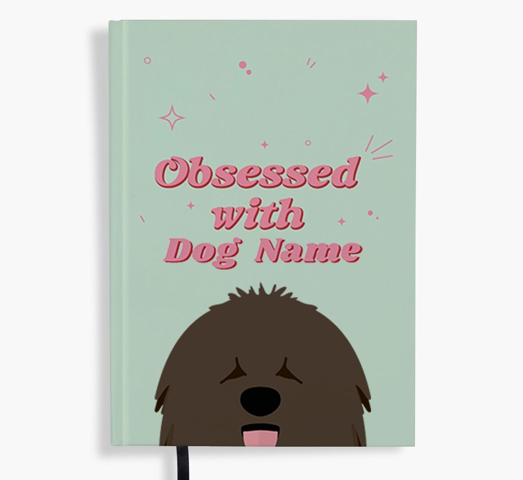Obsessed: Personalised {breedFullName} Notebook