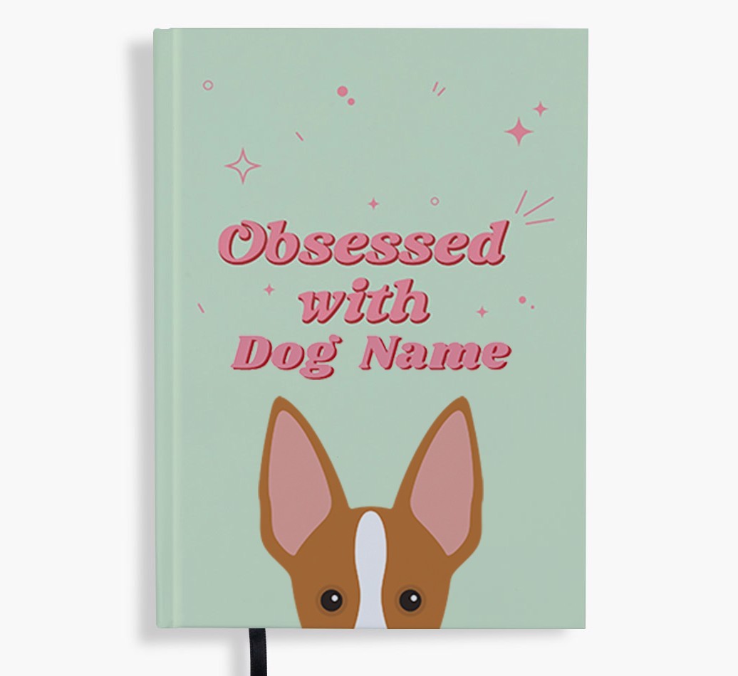 Obsessed: Personalised {breedFullName} Notebook