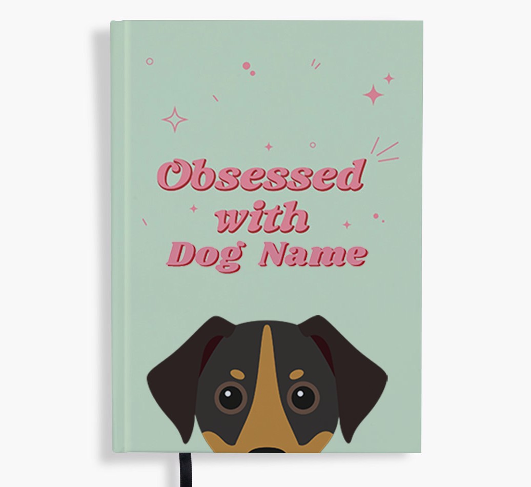 Obsessed: Personalised {breedFullName} Notebook