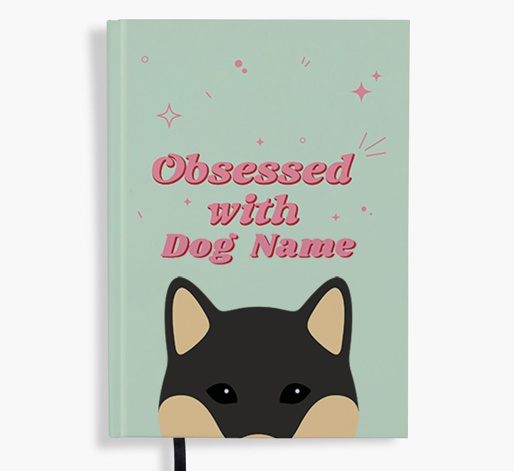 Obsessed: Personalised {breedFullName} Notebook