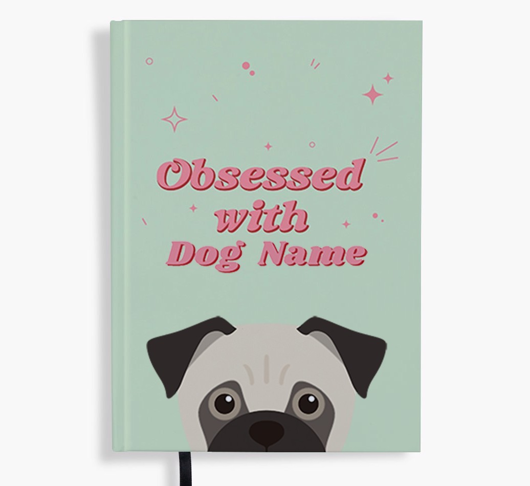 Obsessed: Personalised {breedFullName} Notebook