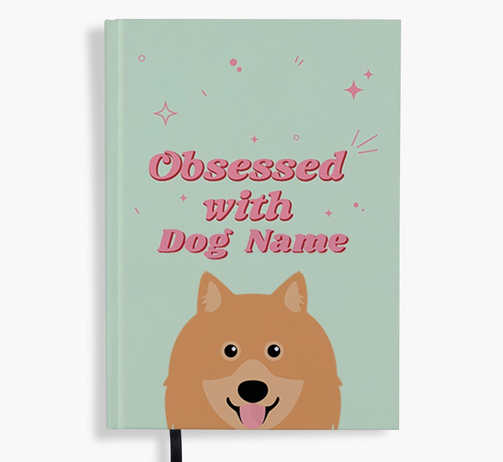 Obsessed: Personalised {breedFullName} Notebook