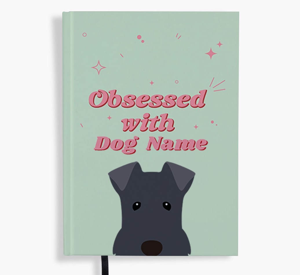 Obsessed: Personalised {breedFullName} Notebook