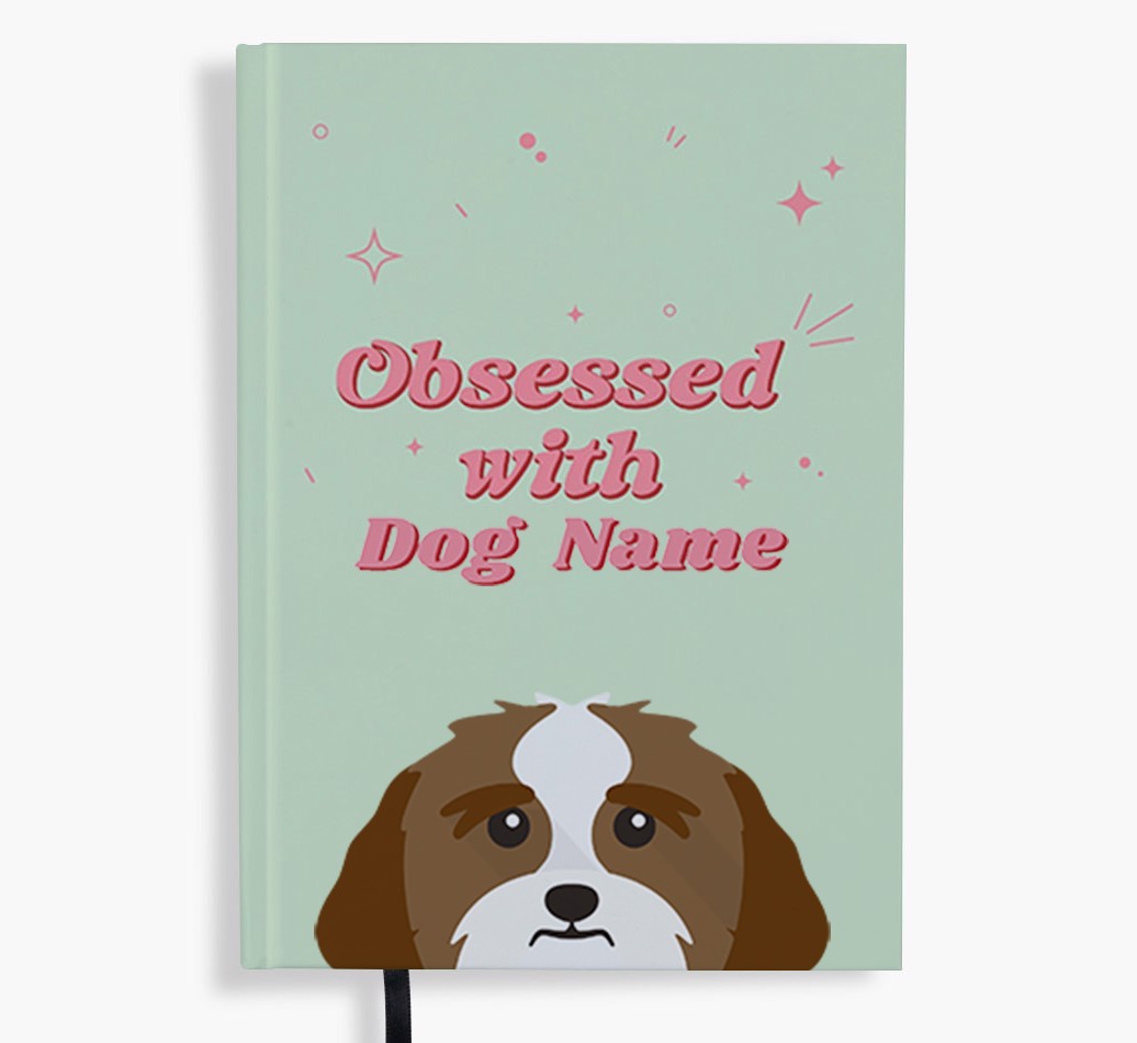 Obsessed: Personalised {breedFullName} Notebook