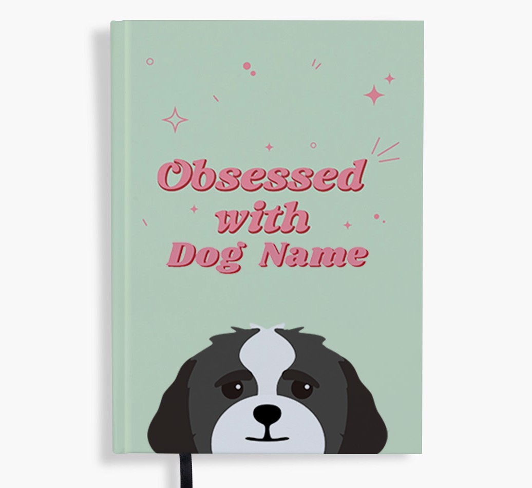 Obsessed: Personalised {breedFullName} Notebook