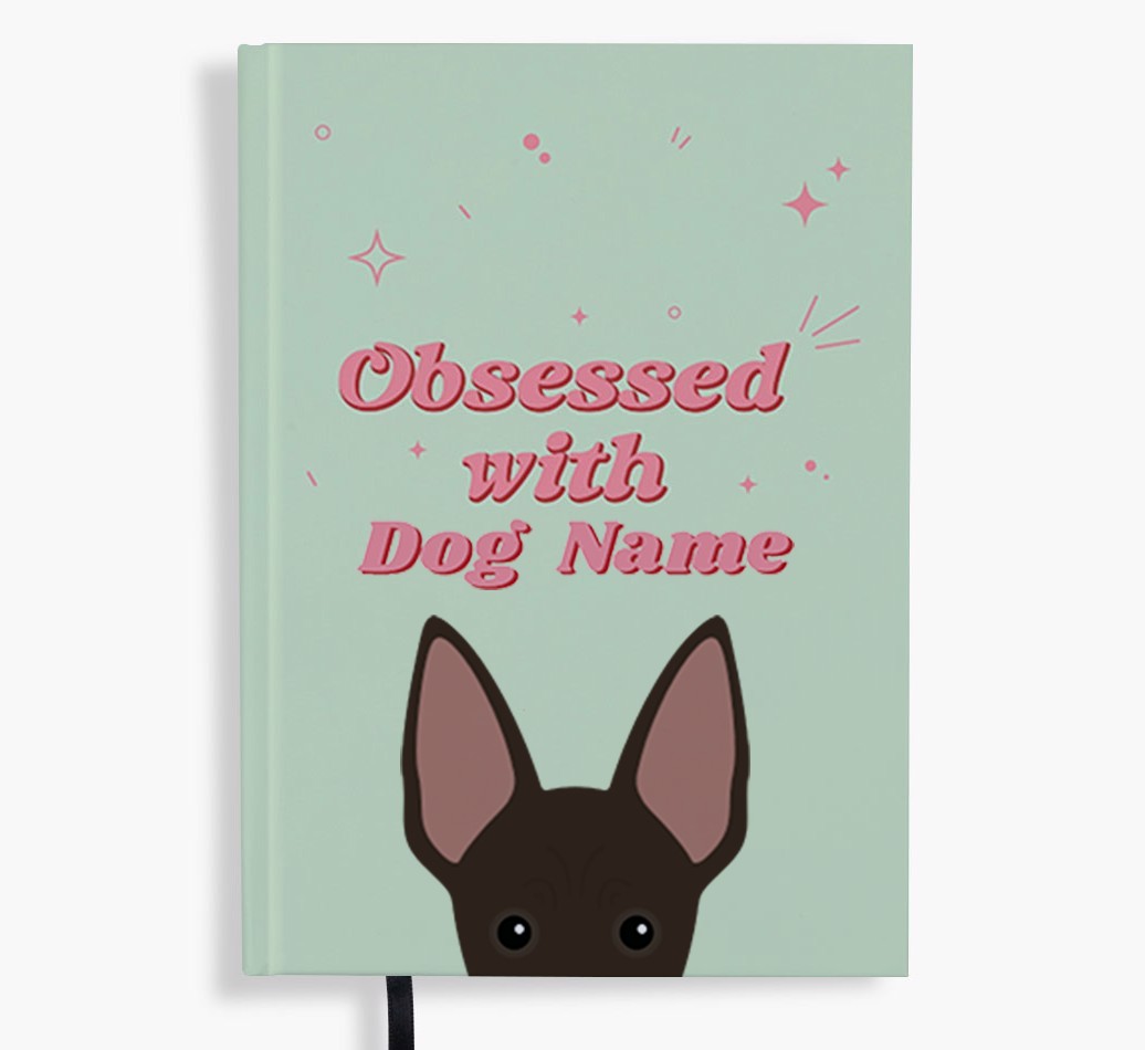 Obsessed: Personalised {breedFullName} Notebook