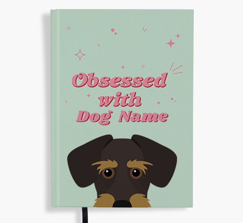 Obsessed: Personalised {breedFullName} Notebook