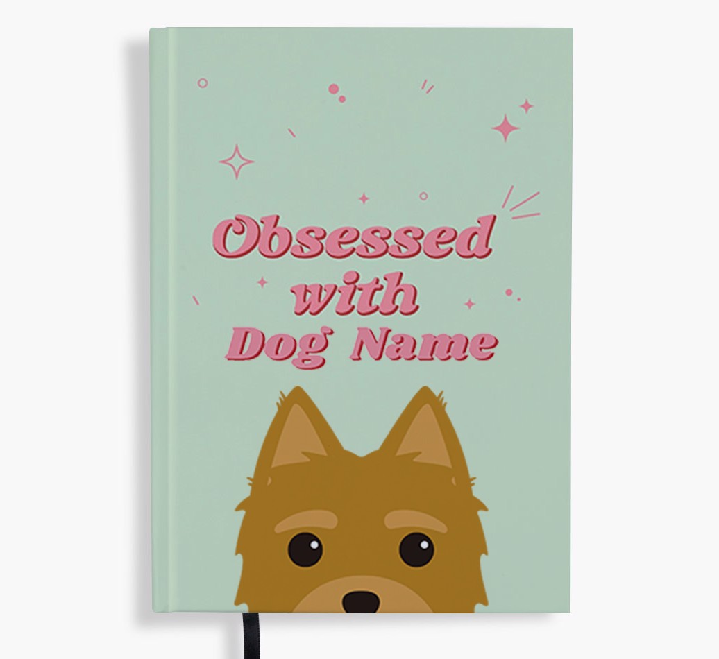 Obsessed: Personalised {breedFullName} Notebook