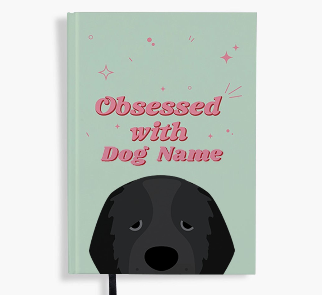 Obsessed: Personalised {breedFullName} Notebook
