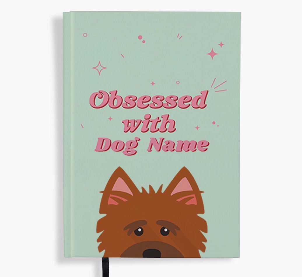 Obsessed: Personalised {breedFullName} Notebook