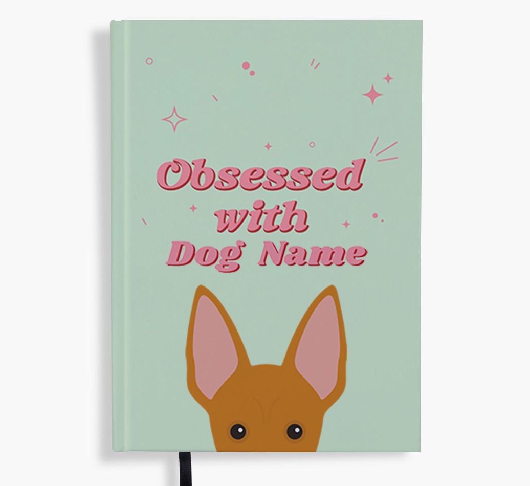 Obsessed: Personalized {breedFullName} Notebook