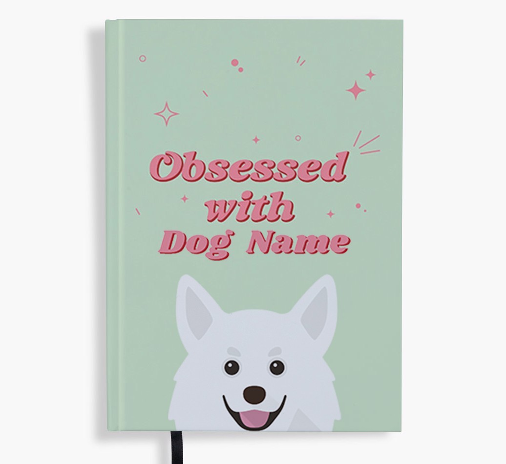 Obsessed: Personalised {breedFullName} Notebook