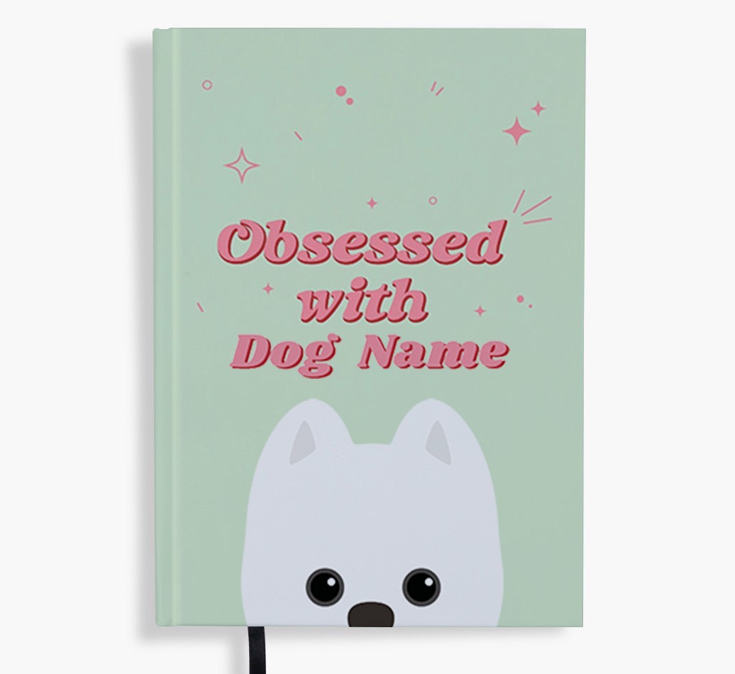 Obsessed: Personalised {breedFullName} Notebook