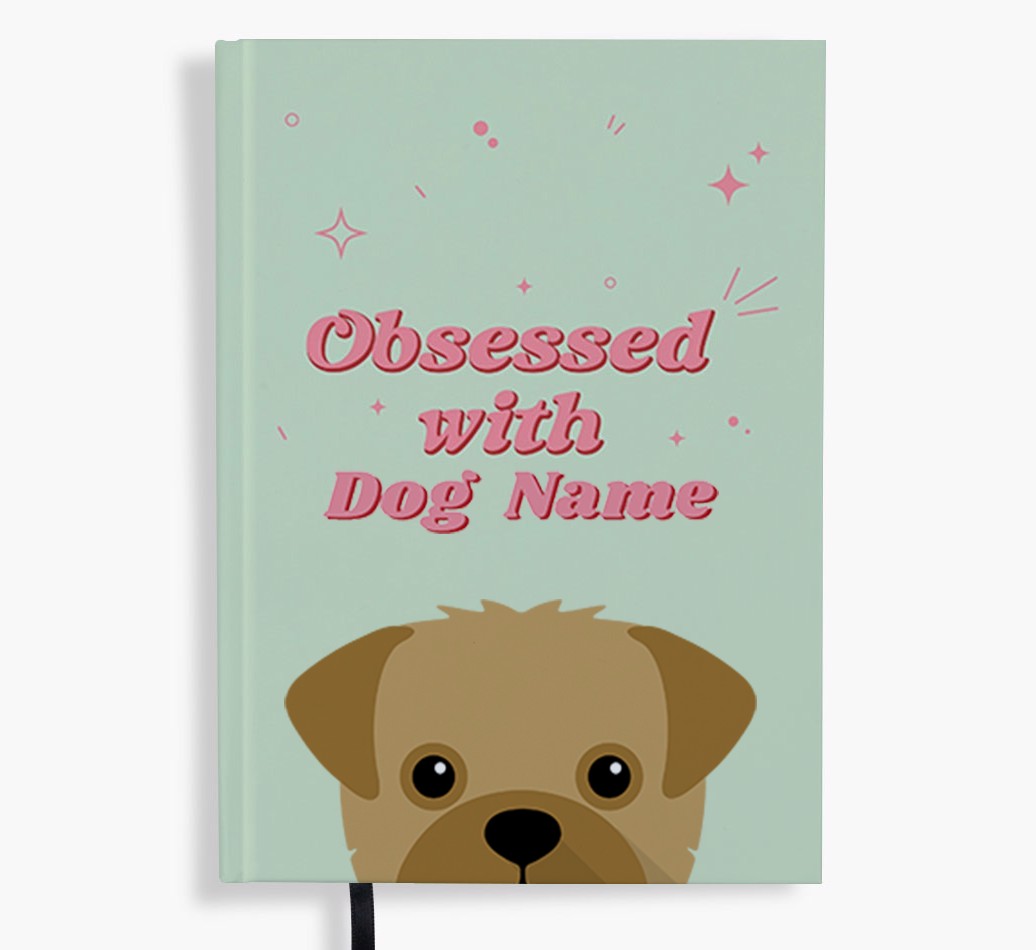 Obsessed: Personalised {breedFullName} Notebook