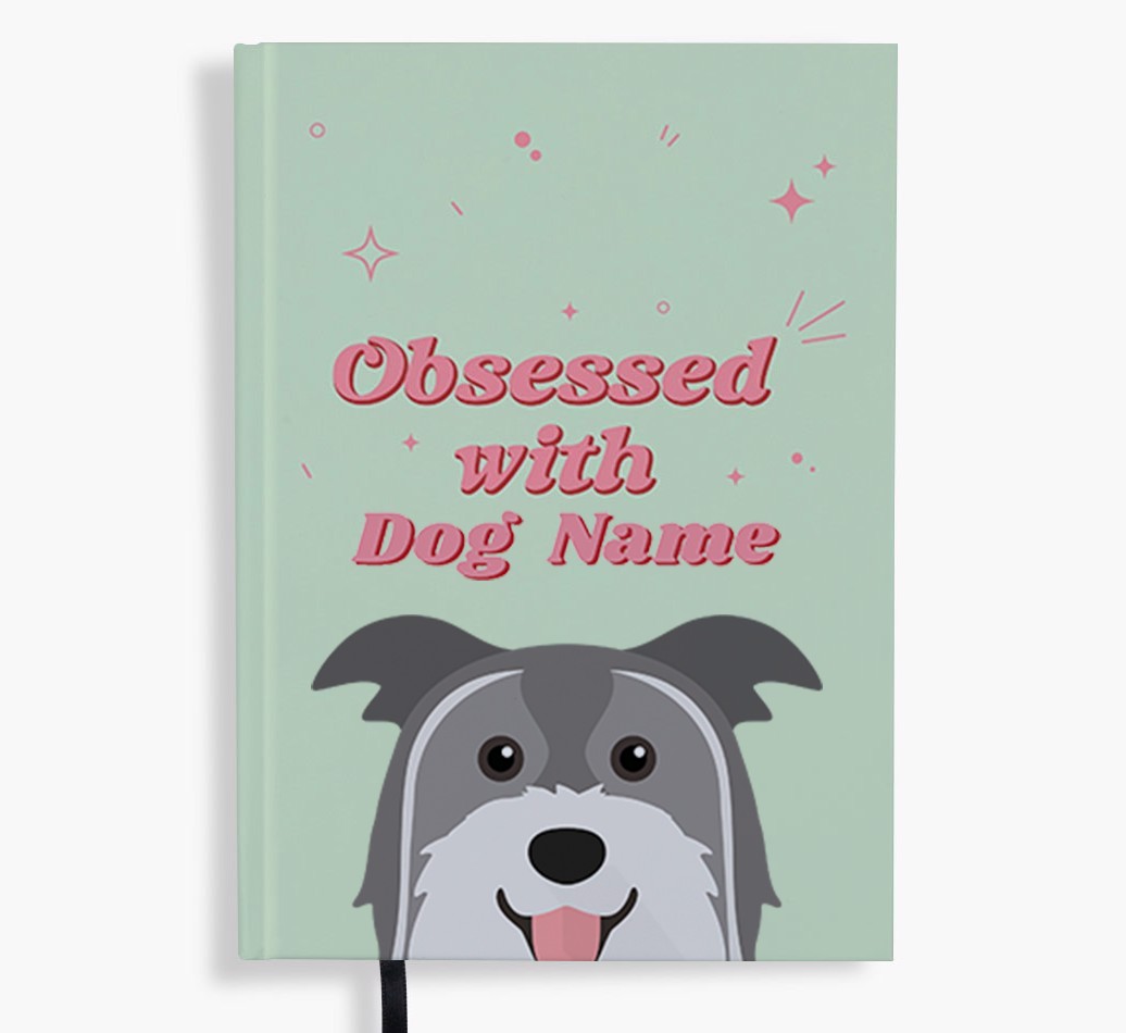 Obsessed: Personalised {breedFullName} Notebook