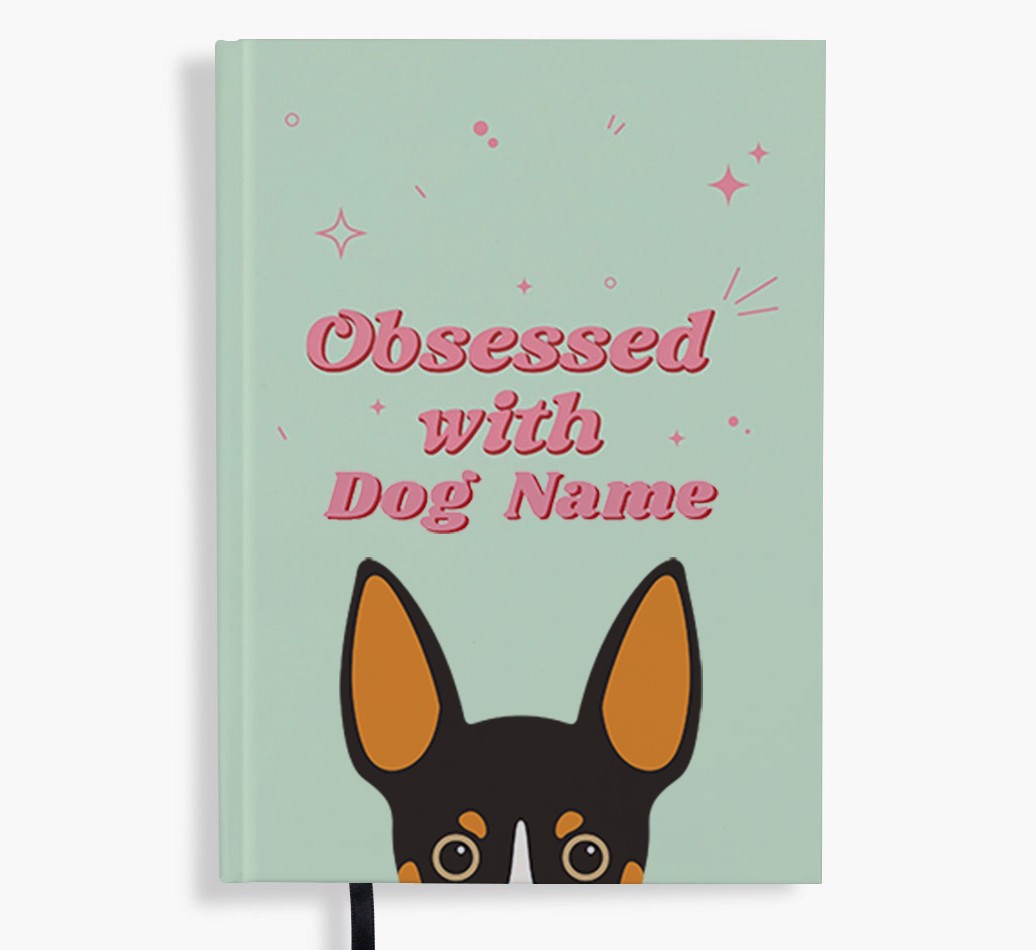 Obsessed: Personalised {breedFullName} Notebook