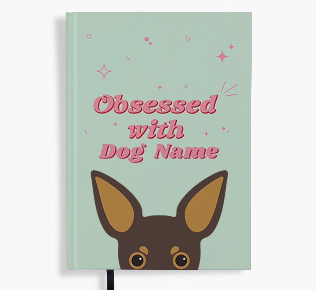 Obsessed: Personalised {breedFullName} Notebook