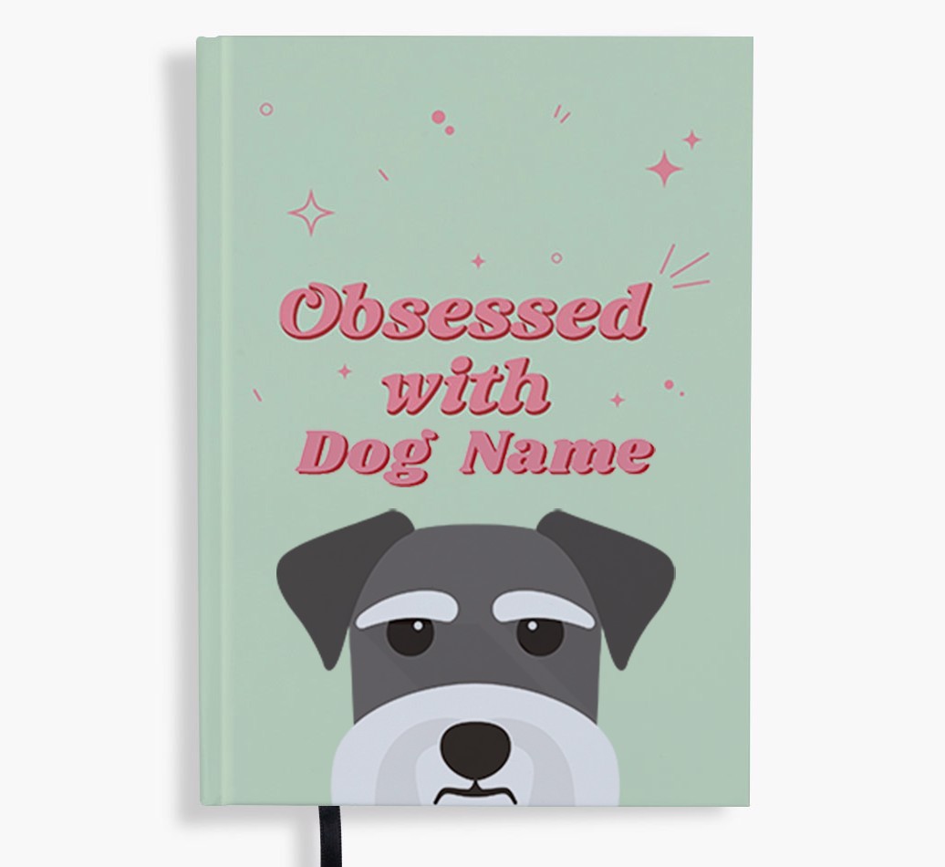 Obsessed: Personalised {breedFullName} Notebook
