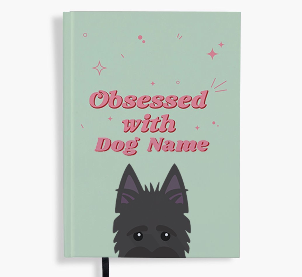 Obsessed: Personalised {breedFullName} Notebook