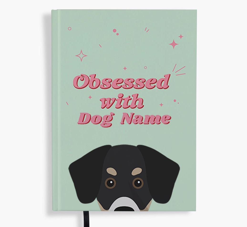 Obsessed: Personalised {breedFullName} Notebook