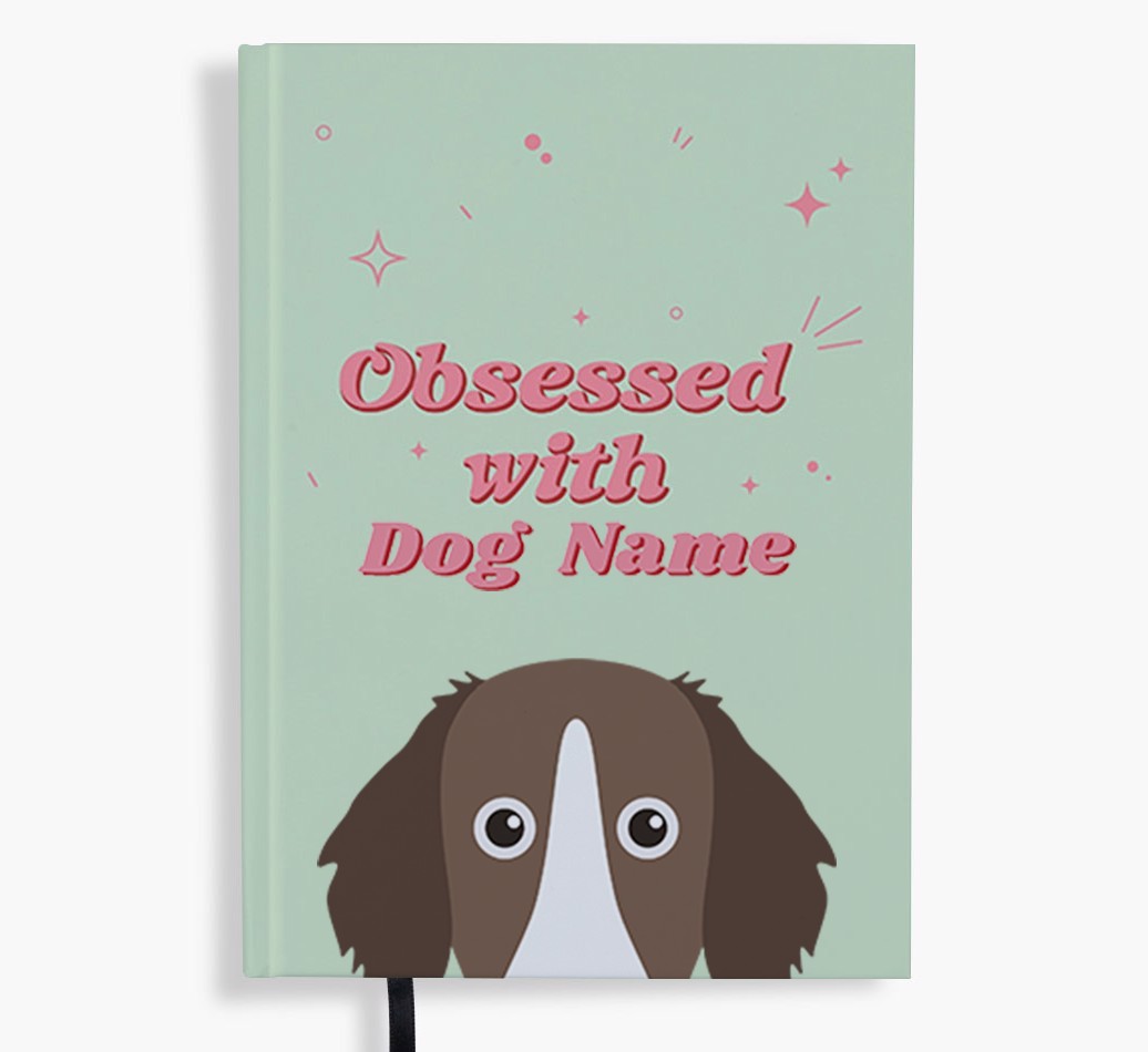 Obsessed: Personalised {breedFullName} Notebook