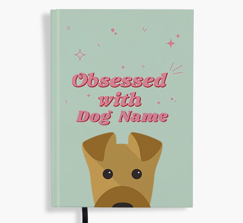 Obsessed: Personalised {breedFullName} Notebook