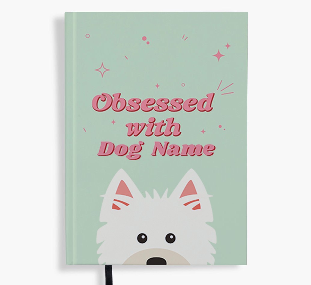 Obsessed: Personalised {breedFullName} Notebook