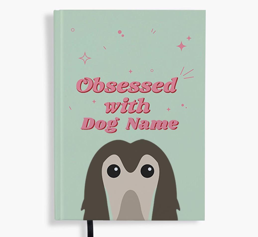 Obsessed: Personalized {breedFullName} Notebook