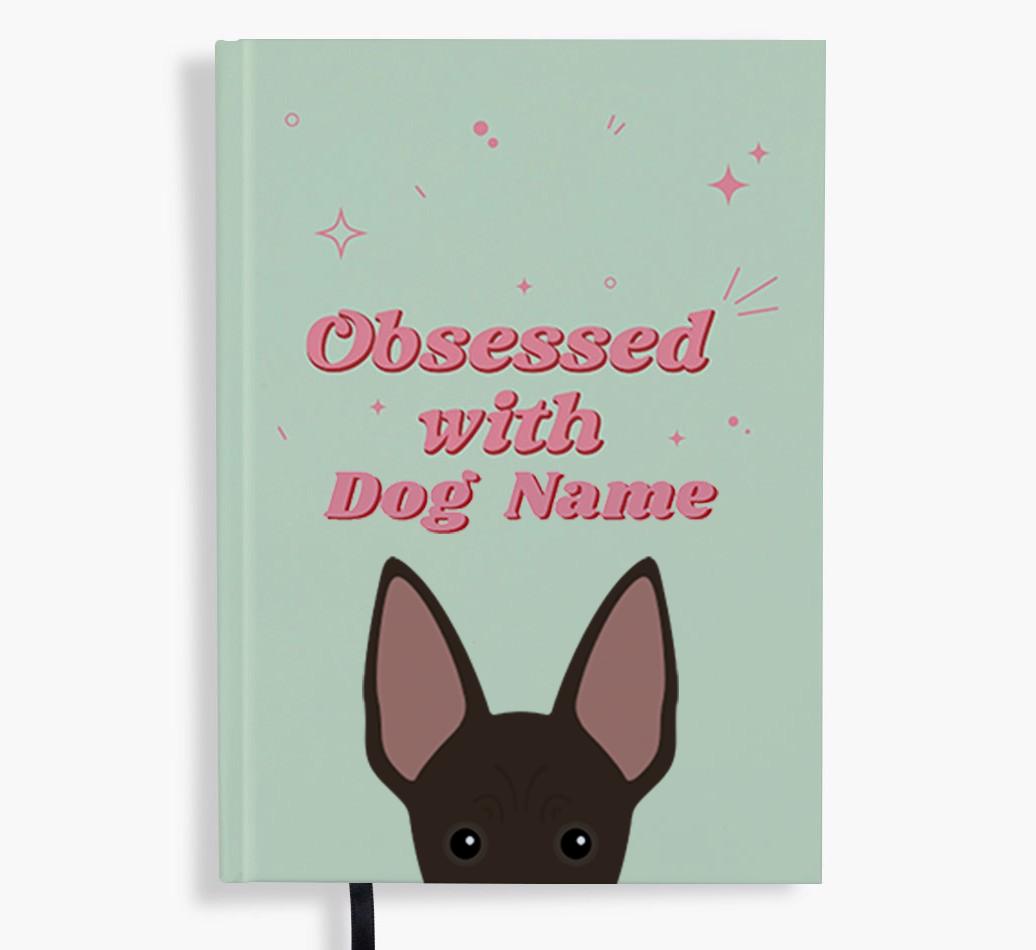 Obsessed: Personalized {breedFullName} Notebook