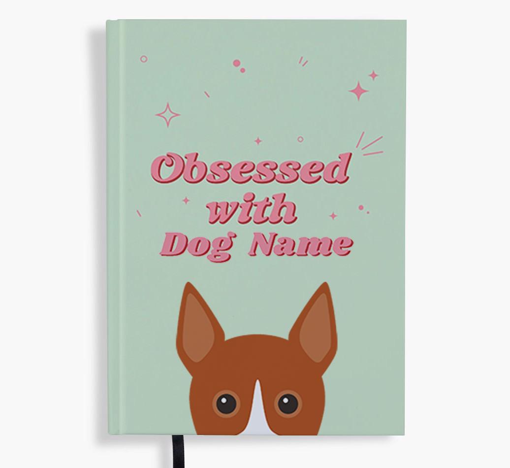 Obsessed: Personalized {breedFullName} Notebook