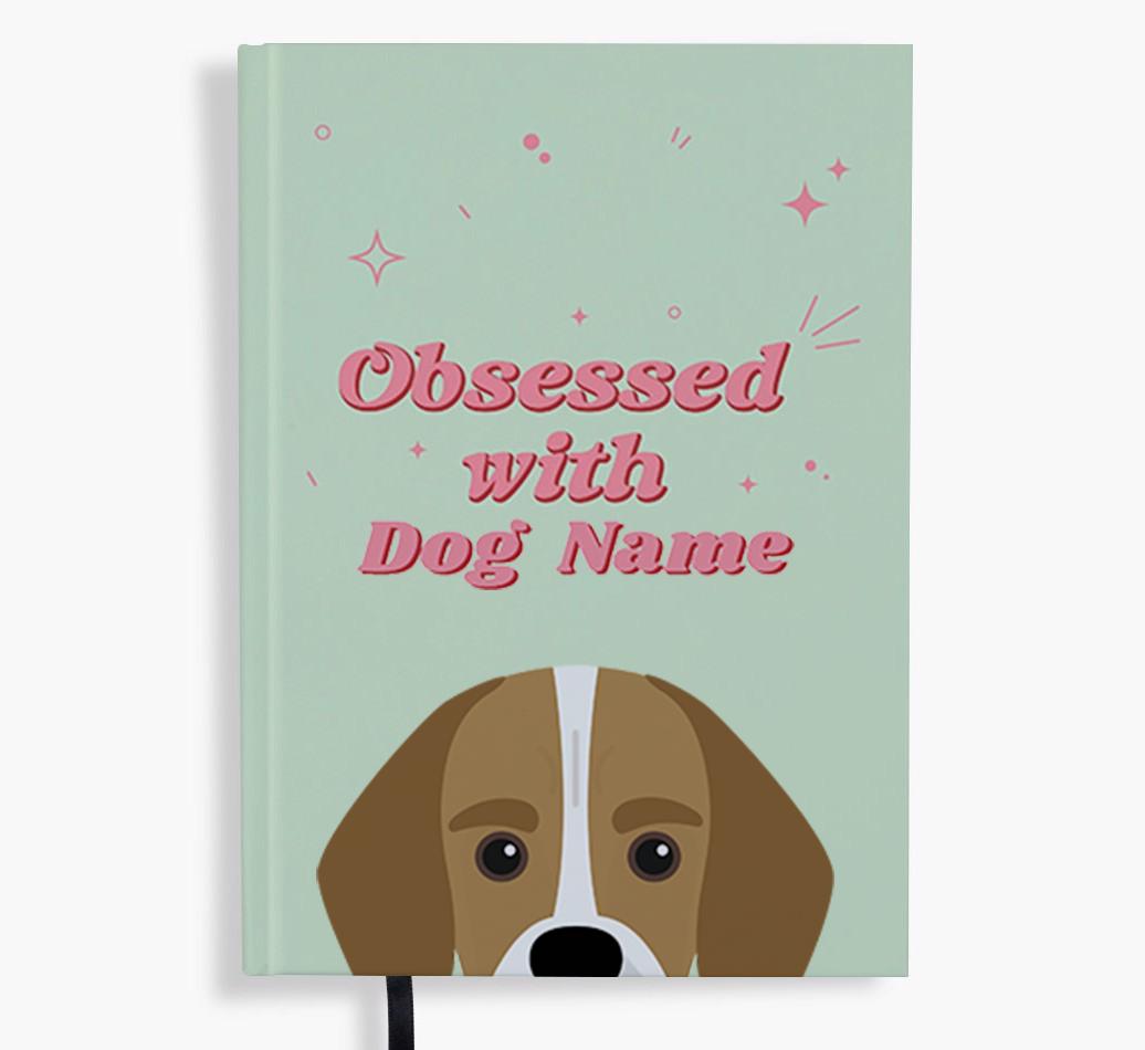 Obsessed: Personalized {breedFullName} Notebook