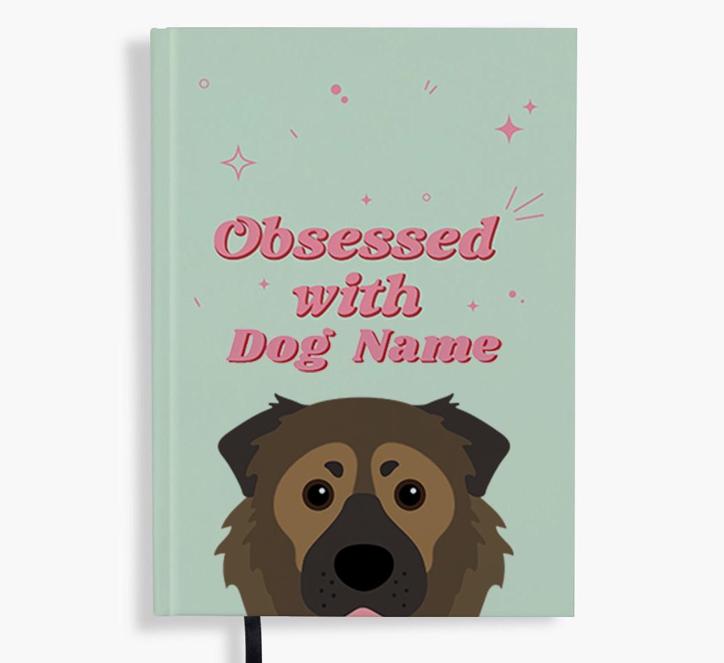 Obsessed: Personalized {breedFullName} Notebook