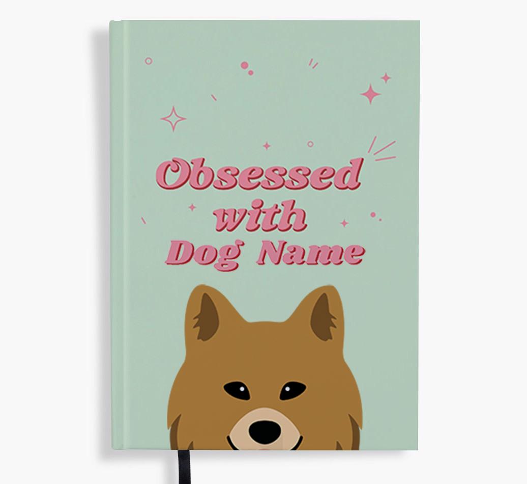 Obsessed: Personalized {breedFullName} Notebook
