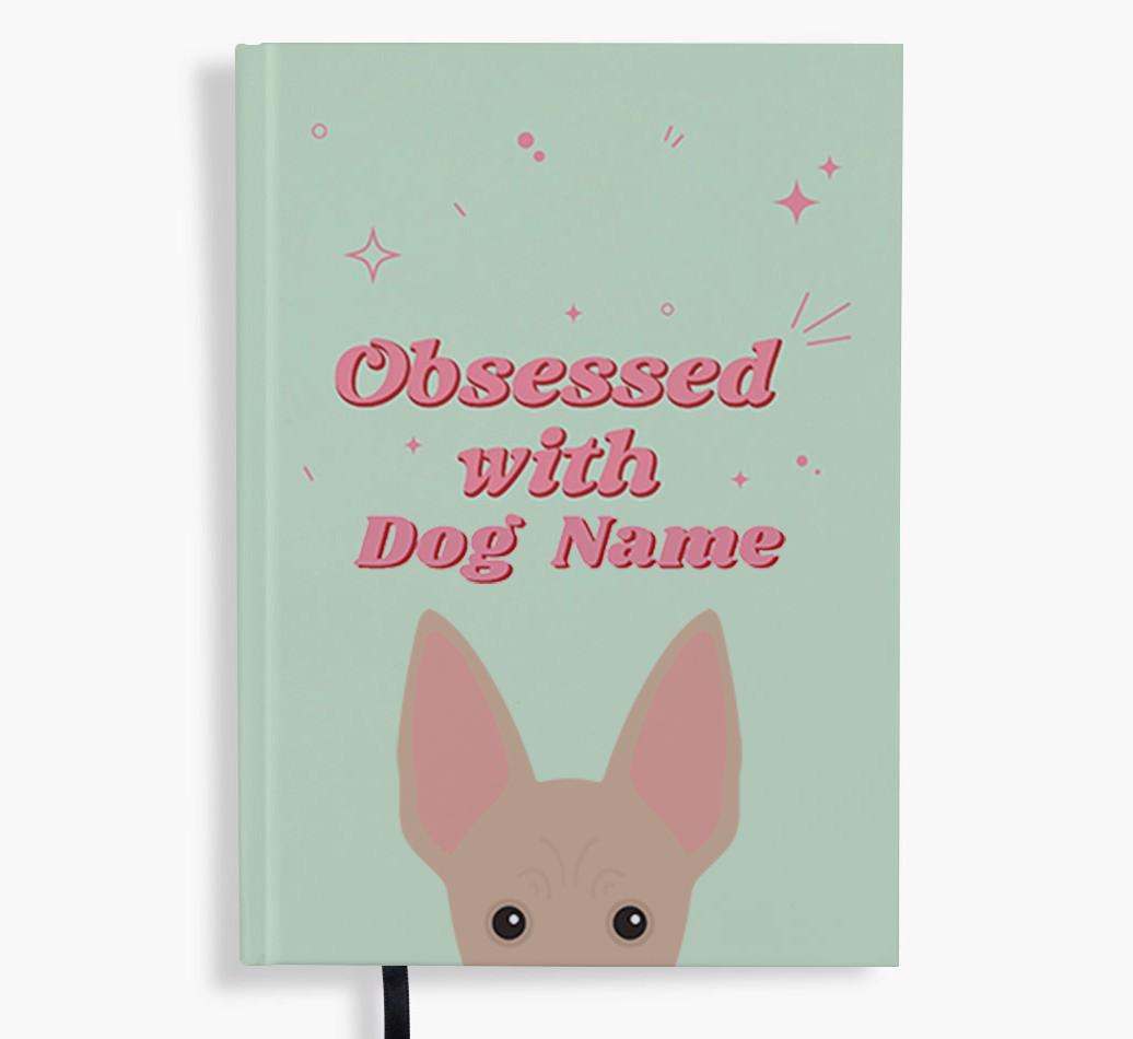 Obsessed: Personalized {breedFullName} Notebook