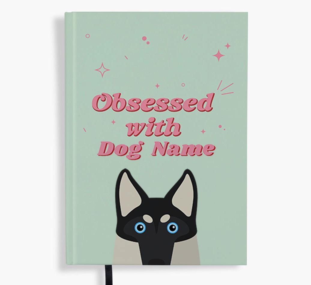 Obsessed: Personalized {breedFullName} Notebook