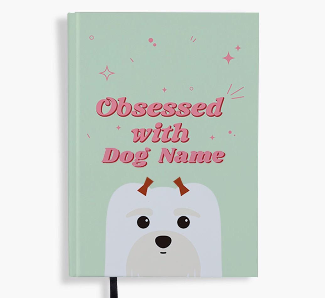 Obsessed: Personalized {breedFullName} Notebook