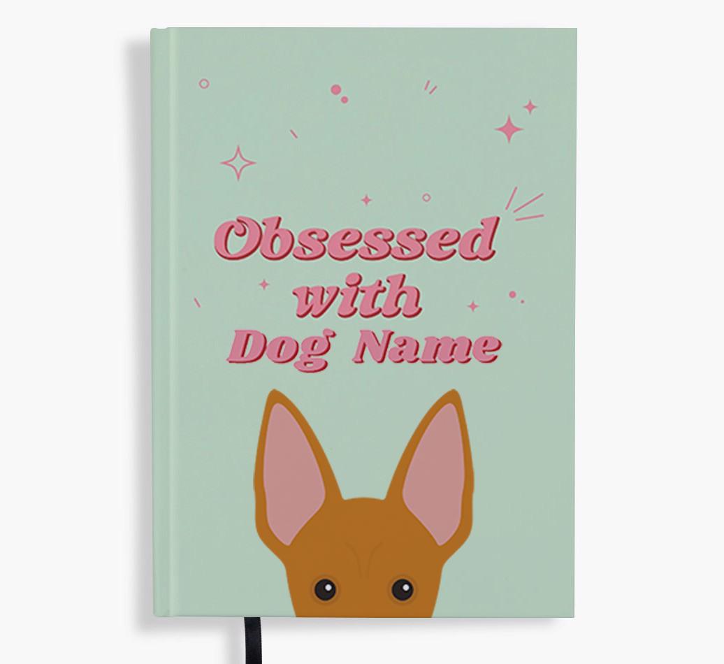 Obsessed: Personalised {breedFullName} Notebook