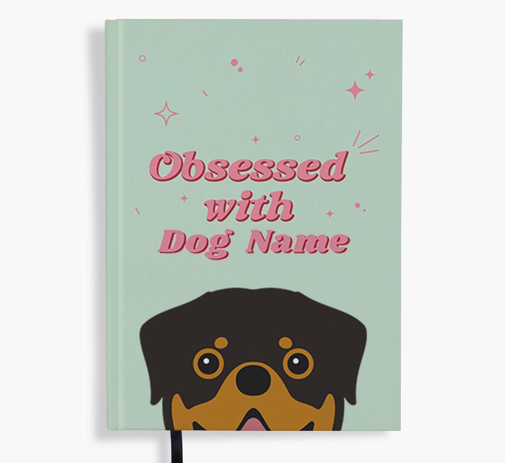 Obsessed: Personalized {breedFullName} Notebook