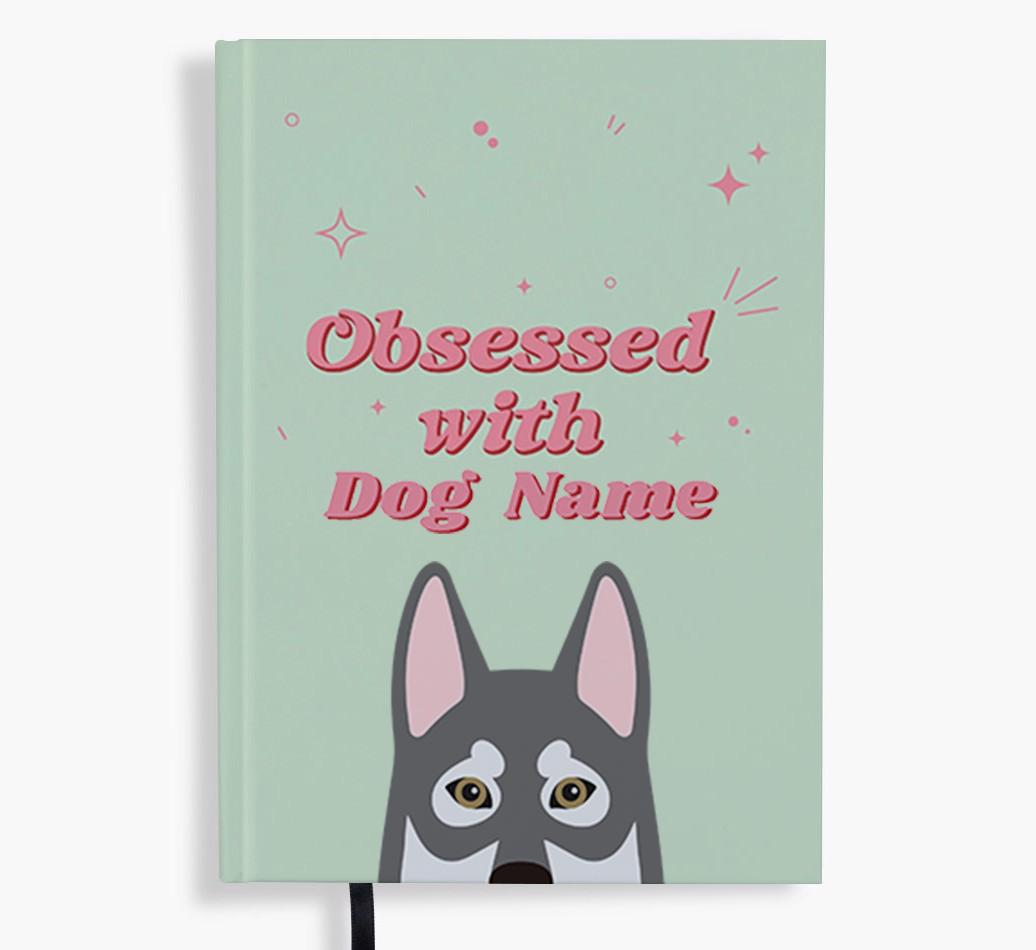 Obsessed: Personalized {breedFullName} Notebook