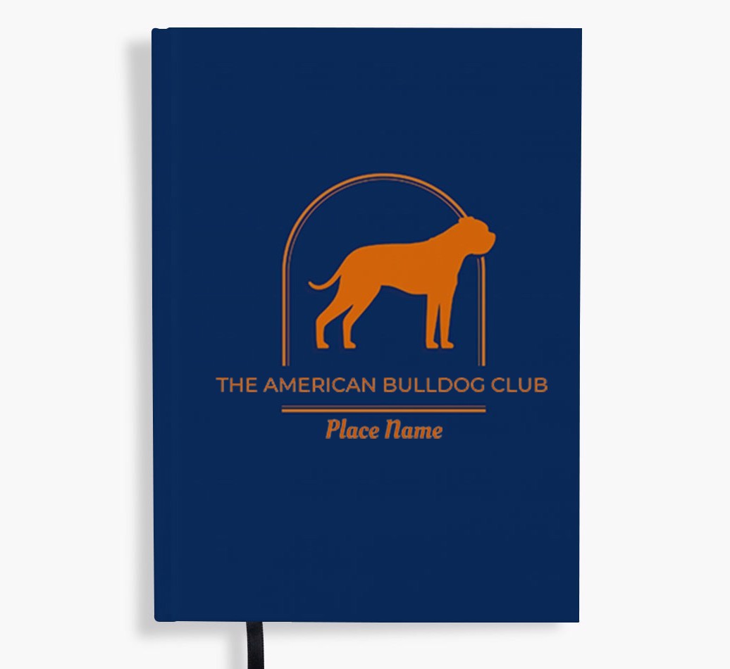 Silhouette Logo: Personalised {breedFullName} Notebook