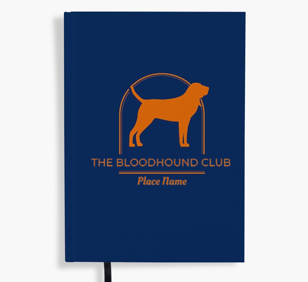 Silhouette Logo: Personalised {breedFullName} Notebook
