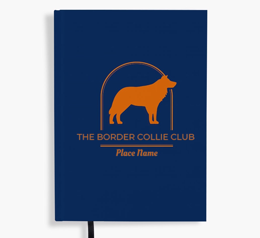 Silhouette Logo: Personalized {breedFullName} Notebook