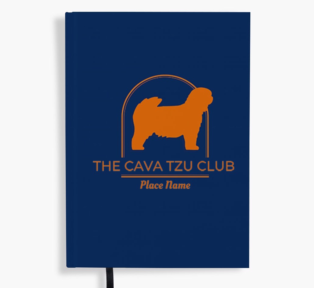 Silhouette Logo: Personalised {breedFullName} Notebook