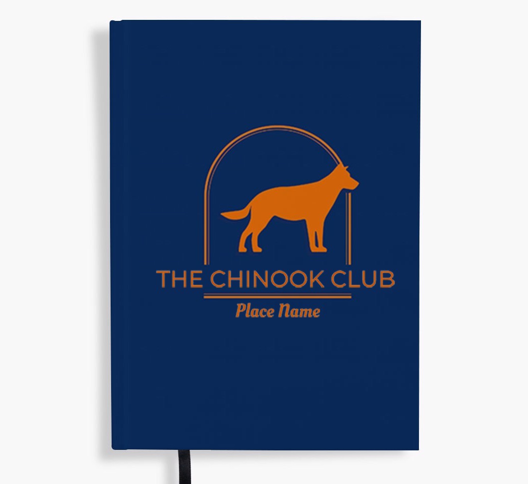 Silhouette Logo: Personalised {breedFullName} Notebook