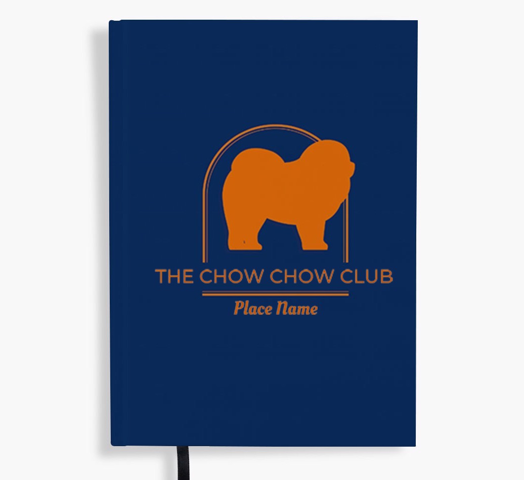 Silhouette Logo: Personalised {breedFullName} Notebook