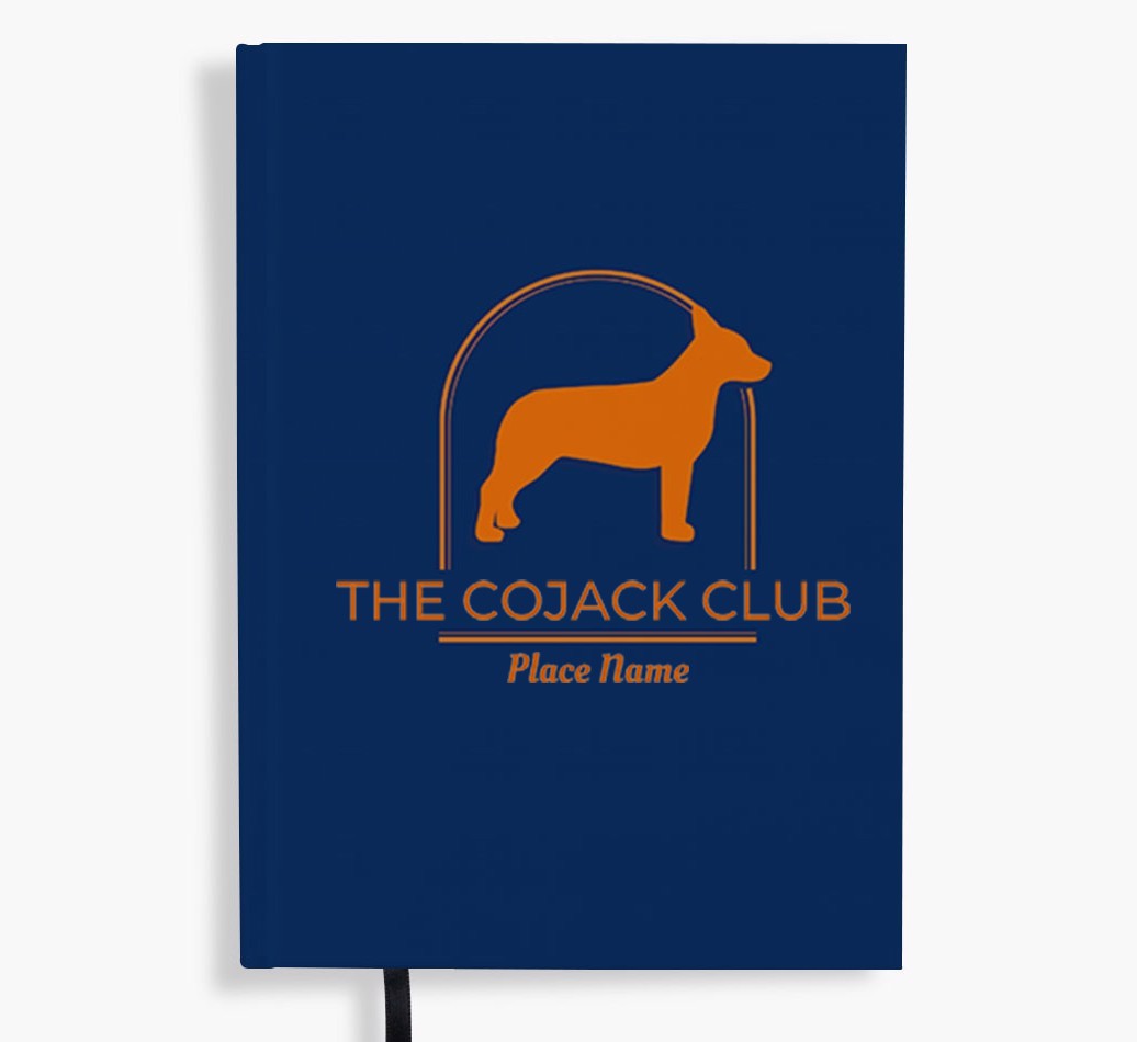 Silhouette Logo: Personalised {breedFullName} Notebook