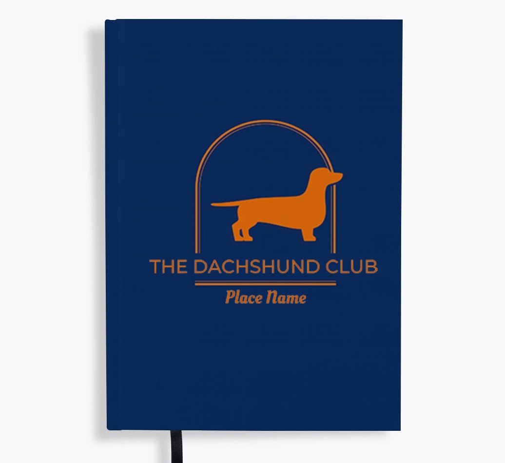 Silhouette Logo: Personalised {breedFullName} Notebook