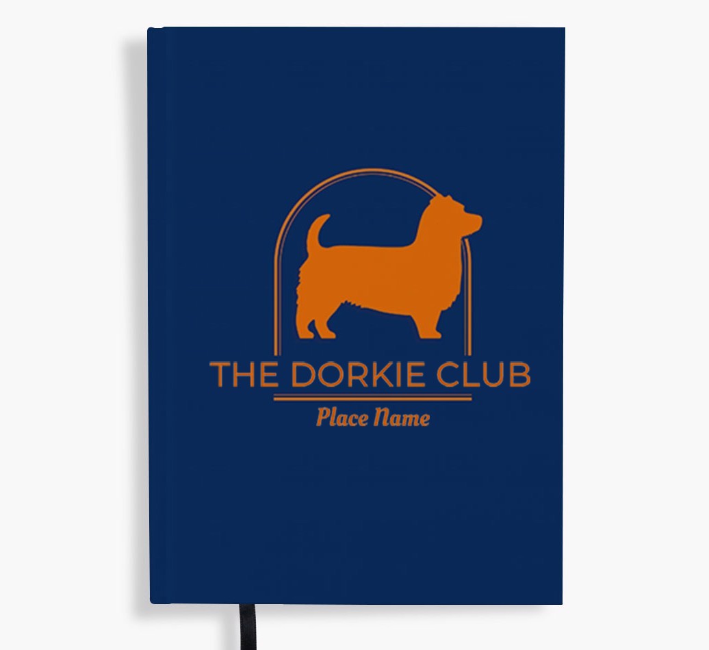 Silhouette Logo: Personalised {breedFullName} Notebook
