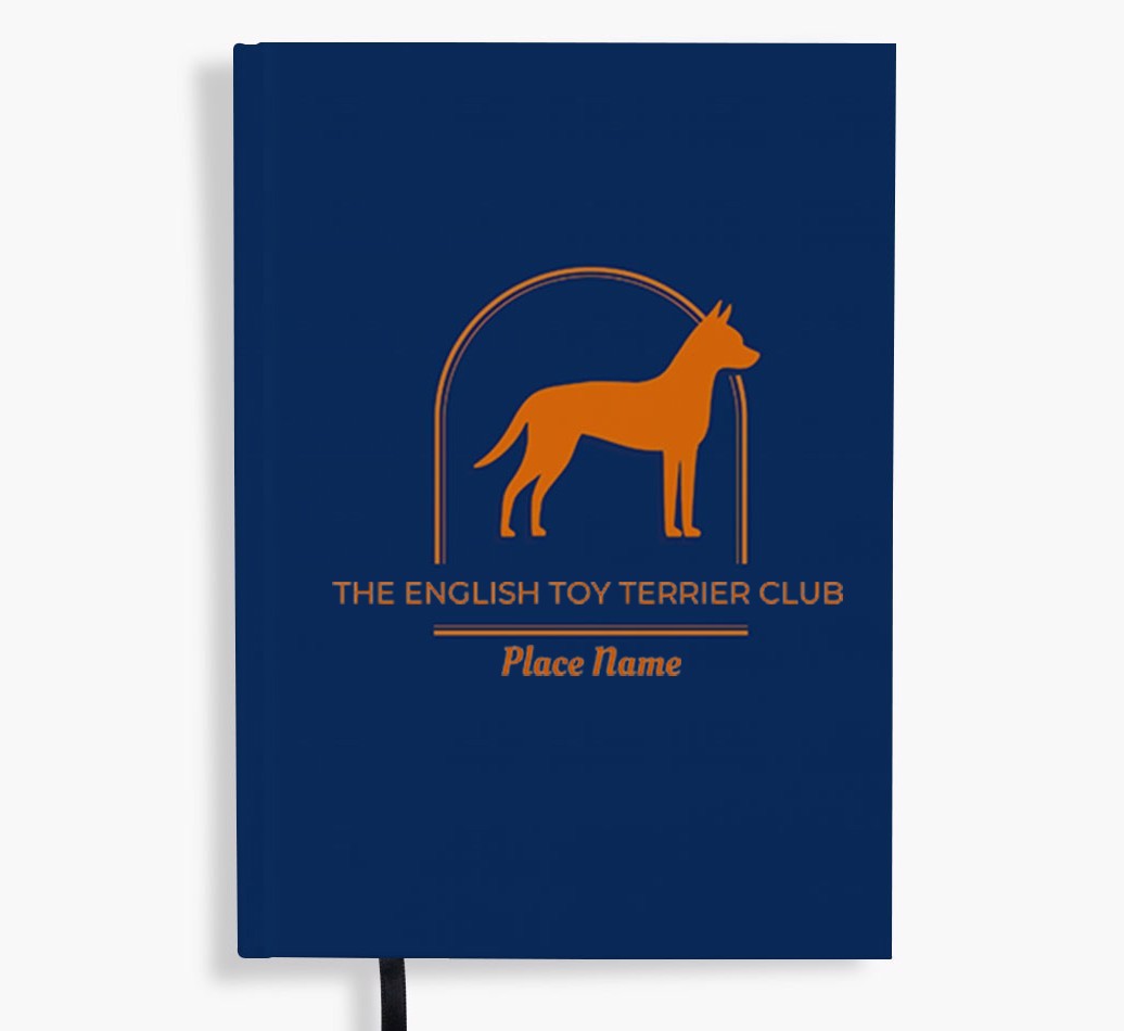 Silhouette Logo: Personalized {breedFullName} Notebook