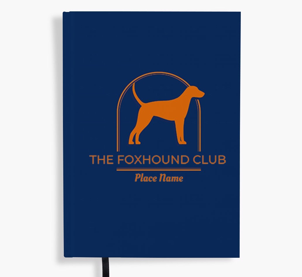 Silhouette Logo: Personalised {breedFullName} Notebook